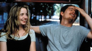 Julie Delpy and Ethan Hawke in "Before Sunrise"